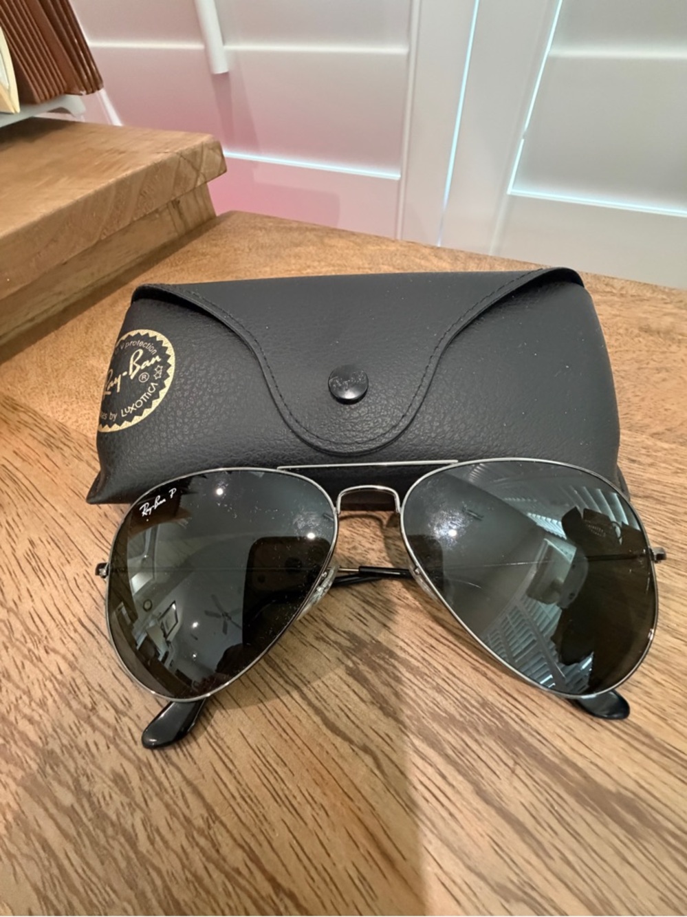 Ray Ban RB3025 Aviator Large Sunglasses Polarized